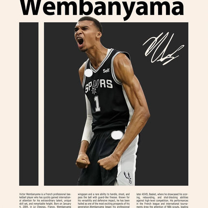 Basketball Players Series Poster Print Canvas Art Pictures Home for Living Room and Bedroom Modern Wall Decor Frameless Painting