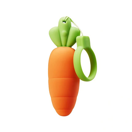 Cute Carrot Vibrating Powerful Mini Bullet 9 Modes for Women Clitoris Stimulator Anal Massage Vibrator Sex Toy for Adult