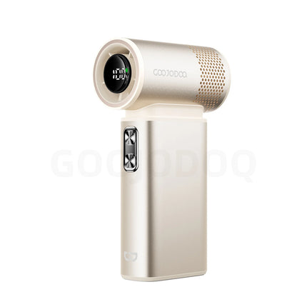 GOOJODOQ Ultra High Speed 5 in1 Multifunction Fan 100 Gear Wind Mini Fan with Emergency Light and Power Bank