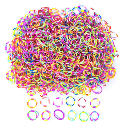 DIY Hand Knitting Machine Rubber Band Loom Bands Children Handmade Rubber Band Knitting Toys Colorful Bracelet Craft Toys