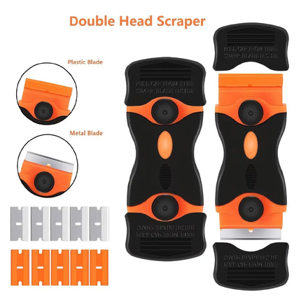 Scraper blade tool car film sticker glue de-icing knife glass ceramic glass window crevice kitchen home car cleaning scraper