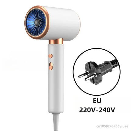 2400W High-Power 15-Second Fast Drying Negative Ion Constant Temperature Hot And Cold Air High-Speed Hair Dryer EU/US/UK Plug