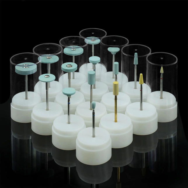10Pcs High Quality Dental Ceramic Diamond Polishing Burs for Dentist Lab Quick Polishing Zirconia Porcelain Crown Tools