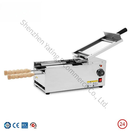 New Commercial bagel maker Ice cream bagel maker Baking equipment Chimney roll machine Hungarian cake roll oven
