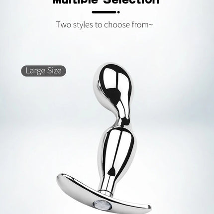 Metal Anchor Base Anal Plug outdoor Butt Plug Stainless Dildos Women'S Vaginal Plug Adult Couple Gay Masturbating Intimate Toys