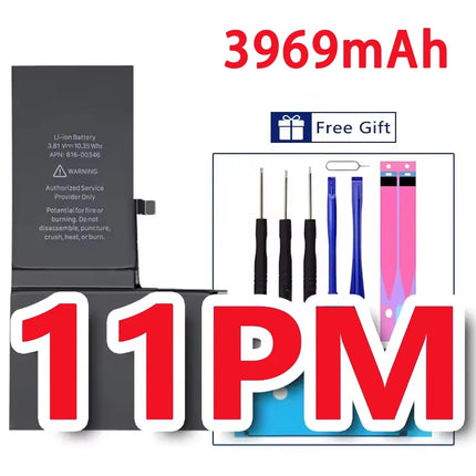 Replacement Battery For Appae iPhone11 11 Pro iPhone11 Pro Max‌  Li-Ion Battery For iPhone 11 Series Batteria + Free Tools