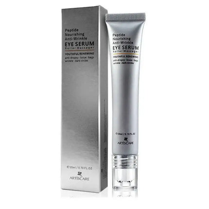 Eye Serum Roller Massager & Gold Eye Cream Eye Care 2pcs/set Dark Circles Fade Puffiness Moisturizing