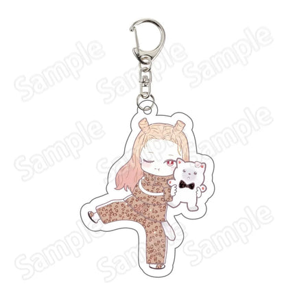 Anime My Dress-Up Darling 10cm Chibi  Acrylic stand Marin Kitagawa Sajuna Inui Shinju Inui Nowa Sugaya Cartoon keychain Cosplay