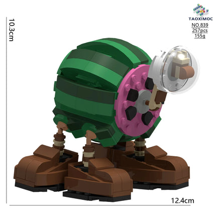 Brainrot Bricks Tung Tung Sahur Figures Tralalero Tralala Building Blocks Toys for Adult Birthday Gifts