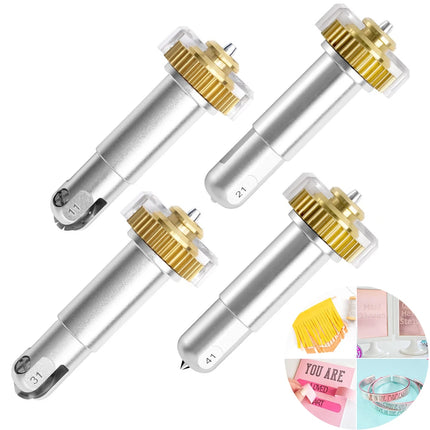 Engraving Tip Wavy Blade Basic Perforation Blade Fine Debossing Tip with Housing Compatibale with Maker/Maker 3/Maker 4 Machine