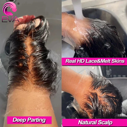 7x7 6x6 5x5 HD Lace Closure Straight Human Hair Melt Skins Pre Plucked 13x6 HD Lace Frontal Only Virgin Hair 2x6 HD Lace Closure