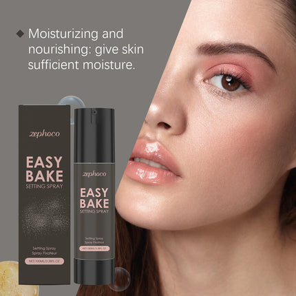 Setting Spray Mattifying Waterproof Sweat-Proof Oil Control Base Makeup Non-sticky Wearing Makeup Naturally Fixer Spray 100ml