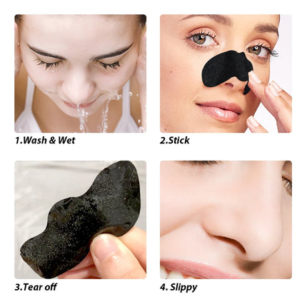 10/30/50pcs Unisex Blackhead Remove Mask Peel Nasal Strips Deep Cleansing Shrink Pore Nose Black Head Stickers Skin Care Patch