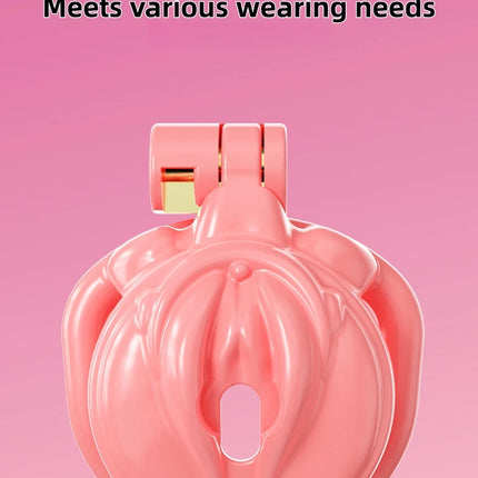 Breathable Resin Male Chastity Cage Anti Removal Anti Cheating 4 Size Rings Abstinence Lock Bondage Toys for Men
