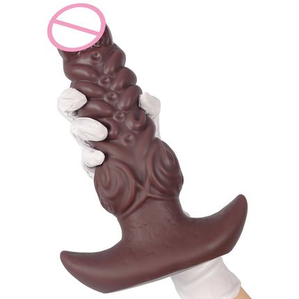 Super Big Black Anal Dildo Realistic Penis Prostate Massage Anus Dilator Oversized Dick Masturbator Adult Sex Toys for Woman Man