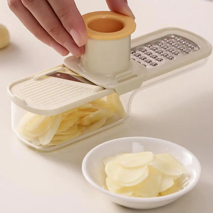 3-in-1 Multifunctional Ginger Garlic Grinder Home Kitchen Slicer All Grinder Potato Shred Cutter Utensil For Kitchen 2025 New