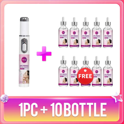 Technology changes lives，2 in 1 No fine lines ,For wrinkles and does not look old For Smooth Delicate Complexion.
