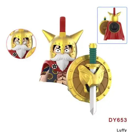 Nika Luffy Five Gear Action Figure Model Kit WM6194 WM6193 DY601S DY602S DY684 DY639 DY676 Mini Assembly Toys Children Gift