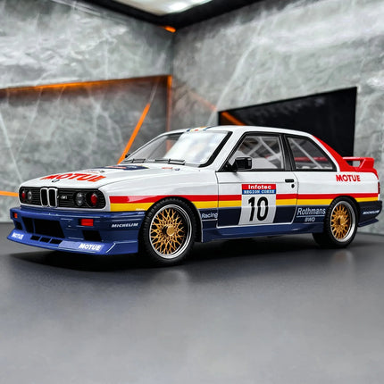 1:24 BMW M3 Painted Version Luxury Coupe Alloy Metal Diecast Model Car Home Trendy Ornament Children's Toy Birthday Gift For Boy