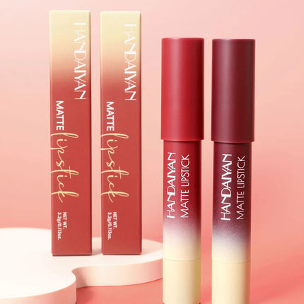 8 Colors Matte Lipstick Long Lasting Waterproof Hydrating Lip Liner Non Sticky Lightweight Velvet Lipliner Moisturizing Cosmetic