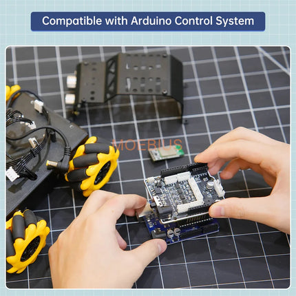 Hiwonder Miniauto Arduino Robot Car Omni Wheel AI Visual Recognition Tracking UNO Programming Robot Toys