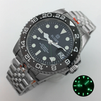 Green GMT style 1 / DG3804 solid back