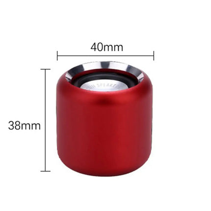 Creative Hifi Stereo Metal Wireless Subwoofer Wireless Bluetooth Speaker Music Player Mini Speakers