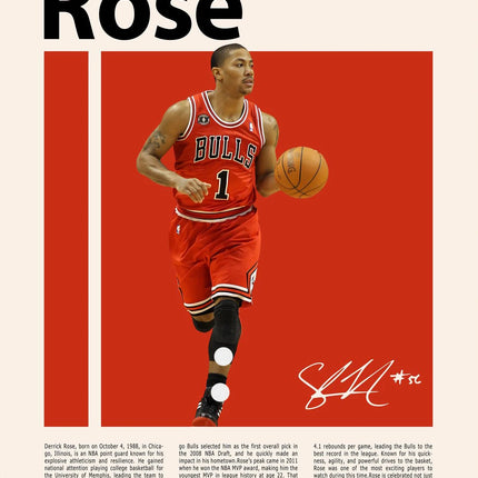 Basketball Players Series Poster Print Canvas Art Pictures Home for Living Room and Bedroom Modern Wall Decor Frameless Painting