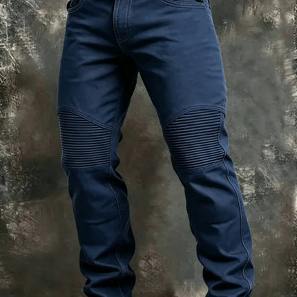 2026 New Large Pocket Loose Overalls Men's Outdoor Sports Jogging Tactical Pants Elastic Waist Pure Cotton Casual Work Pants
