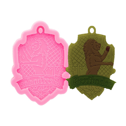 1pc Resin Magic Series Epoxy Keychain Silicone Molds Casting, DIY Fondant Cake Chocolate Mould