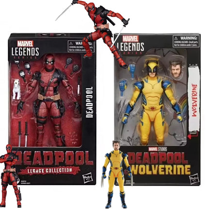 New Deadpool X Wolverine Men Legend Series Action Figure Wade Winston Wilson Figures Joint Mobility Model Collection Toys Gifts