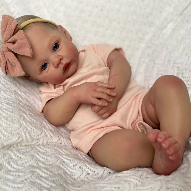 Finished Reborn Doll Meadow Vinyl Or Cloth Body Newborn Toy For Kids Gifts Reborn Baby Doll Toy For Children Girl