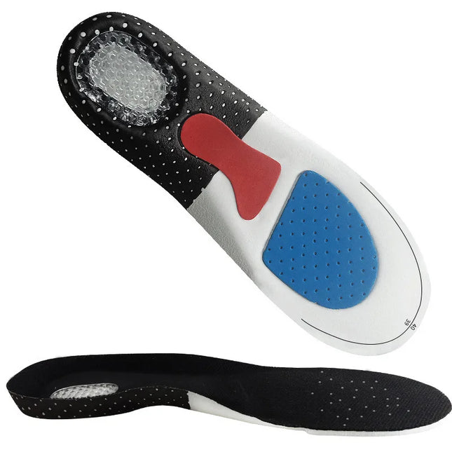 Orthopedic Insoles for Man Women Memory Foam Cushion Gel Insole Silicone Arch Support Pads Sport Shoe Pad Soft Running Insert
