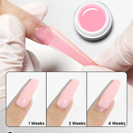 NEW YOKEFELLOW Builder Gel Nail Polish 15g Jelly Blue Hard Gel HEMA TPO Free Extension Gel Colorful Builer Varnish For Nail DIY