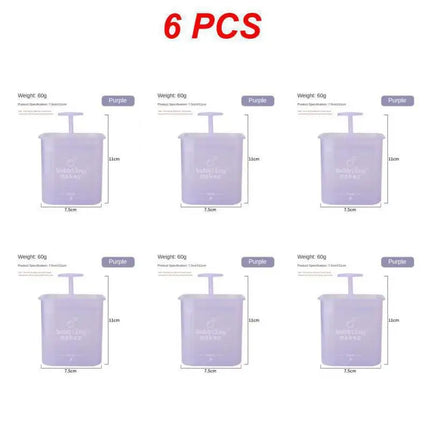 2/4/6PCS Face Wash Soap Bubble Cup Rapid Foaming Makeup Remover Deep Cleansing Balm Beauty Health Face Care Shampoo Foam Maker