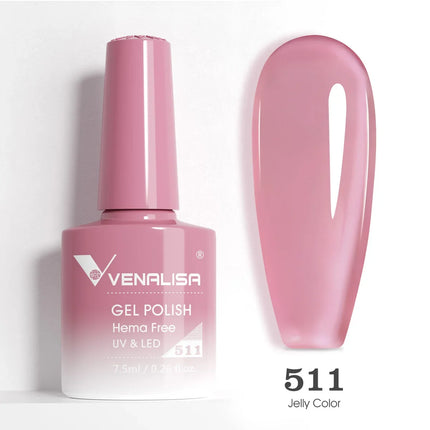 7.5ml Venalisa TPO FREE HEMA FREE Gorgeous Color Nail Gel Polish Long Wear Soak Off UV LED Gel Varnish Nail Manicure Gel Varnish