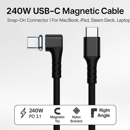 USB-C to USB-C Cable 240W PD 3.1 Fast Charging, Pink TPE Cord for MacBook, iPhone 15/16/17, iPad Pro, Galaxy S24