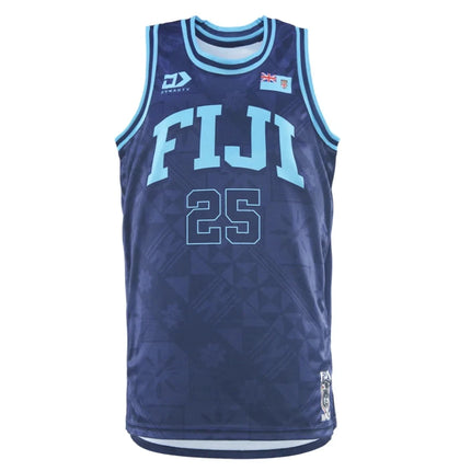 Fiji Rugby Training Vest - Quick-Dry Sports Tank Top / Maillot d'entraînement rugby Fiji - Débardeur sport séchage rapide
