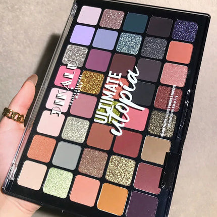 Shimmer Eyeshadow Palette 40 Colors Eye Shadows Matte Glitter Pigment Eye Shadows Wterproof Korean Eye Makeup Palette Cosmetics