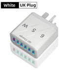 UK White Plug