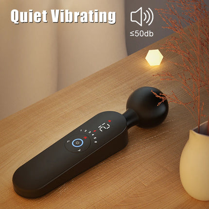 12*6/10 Modes Magic Wand Vibrators For Women Nipple Clitoris Stimulator Vaginal Anal Plug Female Masturbator Sex Toys Adults 18
