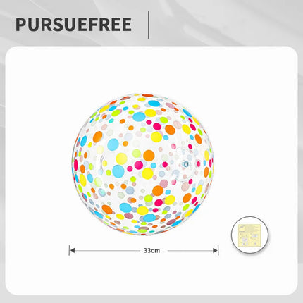 Summer Inflatable Beach Ball Inflatable Pool Toys for Party Supplies Decoration Adult Kids Birthday Luau Summer Beach Water Game