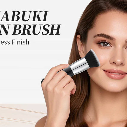 DUcare Foundation Brush Flat Top Kabuki Makeup Brushes Synthetic Hair Liquid Blending Mineral Powder Buffing Stippling Cosmetics