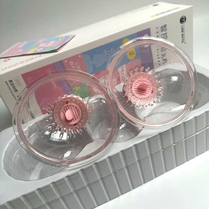 Nipple Suckers Rotating Breast Stimulation Pump Bra Massager Nipple Suction Cup Famale Masturbador Vibrator Sex Toys for Women