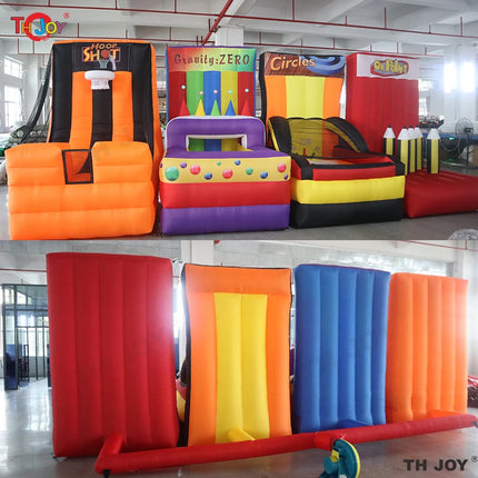 Halloween Themed 5 in 1 Bundle Game Inflatable Carnival Game