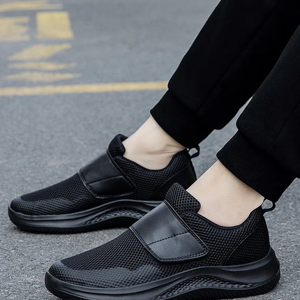Men's Orthopedic Wide Swollen Feet Walking Casual Shoes Thumb Eversion Adjusting Soft Comfortable Diabetic Men's Shoes Large Size