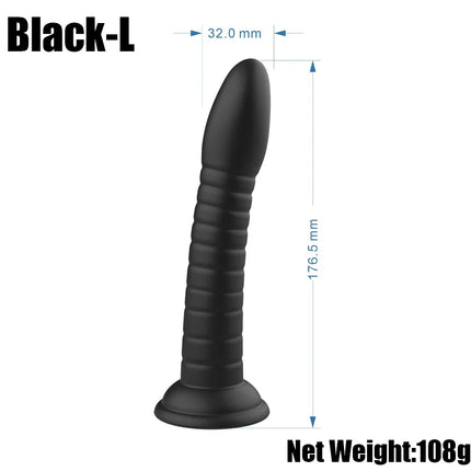 Soft Anal Dildo Butt Plug Prostate Massager Adult Gay Phalluses Anal Plug Beads G-spot Erotic Sex Toys For Men Women Products