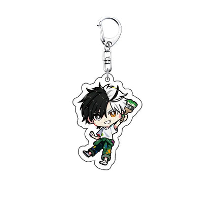 Anime WIND BREAKER 6cm acrylic Keychain key chain big stand brand Sakura-harusugita Keitaro  decoration key ring Gift