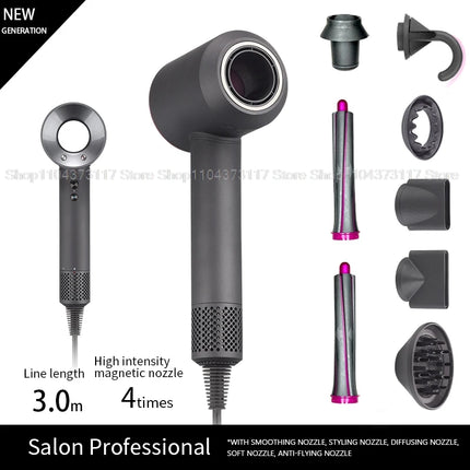 Super Hair Dryer Leafless Hair dryer Personal Hair Care Styling Negative Ion Tool Constant Anion Electric for Dyson Hair Dryers