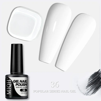7ml Colorful UV Gel Nail Polish Bling Sequins Soak Off UV LED Nail Gel Polish, For Home Salon Nail Art DIY